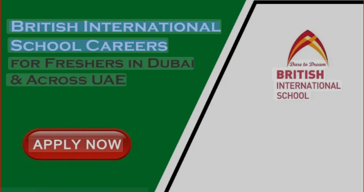 British International School Jobs in Dubai – Apply Now